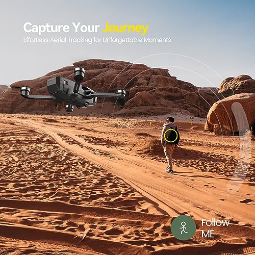 Foldable GPS Drone with 4K Camera, Auto Return