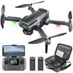 4K Camera RC Quadcopter: Long Range, GPS Auto Return