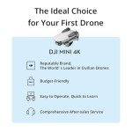 DJI Mini Drone with 4K UHD Camera Bundle