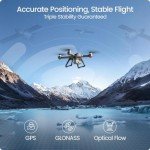 Holy Stone HS700E 4K Drone: EIS Anti Shake, GPS Quadcopter