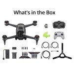 DJI FPV Combo Quadcopter: Goggles V2, 4K Camera, HD Transmission