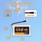 VICMILE 450mAh Lipo Battery with 5-in-1 Charger
