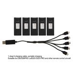 5-Pack 3.7V 1800mAh Li-Ion Drone Batteries