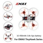 EMAX 450mAh 1S LiPo Batteries for Tinyhawk Drones