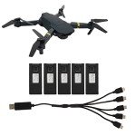 5-Pack 3.7V 1800mAh Li-Ion Drone Batteries
