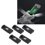 5-Pack 3.7V 1800mAh Li-Ion Drone Batteries