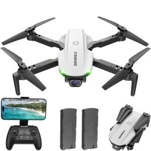 SIMREX X800 Drone with 1080P Camera, Foldable Quadcopter