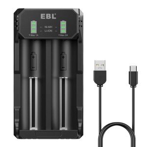 EBL Smart Battery Charger for Li-ion and NiMH