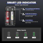 EBL Smart Battery Charger for Li-ion and NiMH
