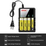 Smart 4-Slot Charger for 18650 Li-ion Batteries