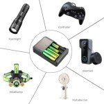 Smart 4-Slot Charger for 18650 Li-ion Batteries