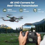 WeFone 4K GPS Follow Me Drone for Adults