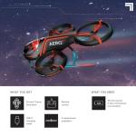 Sharper Image X-Treme Aero Mini RC Drone