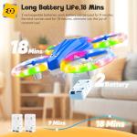 Cool Light Kids Drone with 3D Flip & More