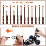 12-in-1 Hex Screwdriver Set for RC Drones