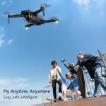 Ruko GPS Drone: 4K Camera, 3 Batteries, Foldable