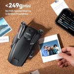 Ruko GPS Drone: 4K Camera, 3 Batteries, Foldable