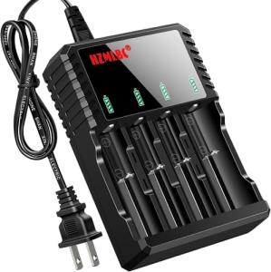 Smart 4-Slot Charger for 18650 Li-ion Batteries