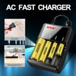 Smart 4-Slot Charger for 18650 Li-ion Batteries