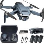 CHUBORY A77 Long Range 4K Drone with 3 Batteries