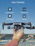 CHUBORY A77 Long Range 4K Drone with 3 Batteries