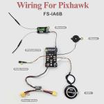 HAWK'S WORK FS-i6X 10 Ch RC Controller & Receiver