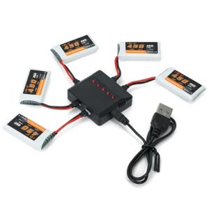 VICMILE 450mAh Lipo Battery with 5-in-1 Charger