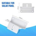 ECO-WORTHY Lightweight Aluminum Solar Panel Mounting Brackets