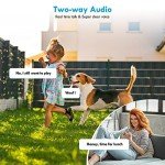 Poyasilon Wireless Outdoor Security Camera 2K FHD