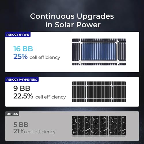 Renogy 250W Bifacial Solar Panel for Off-Grid Use