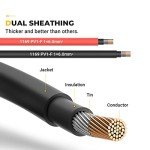 BougeRV 20FT Solar Extension Cable with Connectors