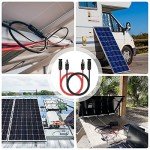 iGreely 10AWG Solar Panel Extension Cable Set