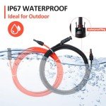 10FT 10AWG Solar Extension Cable Kit with Connectors