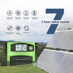 60A MPPT Solar Charge Controller with LCD Display