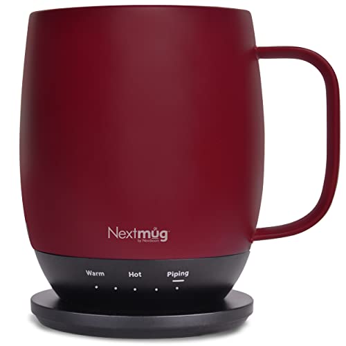 Nextmug Smart Heated Coffee Mug - Burgundy 14 oz