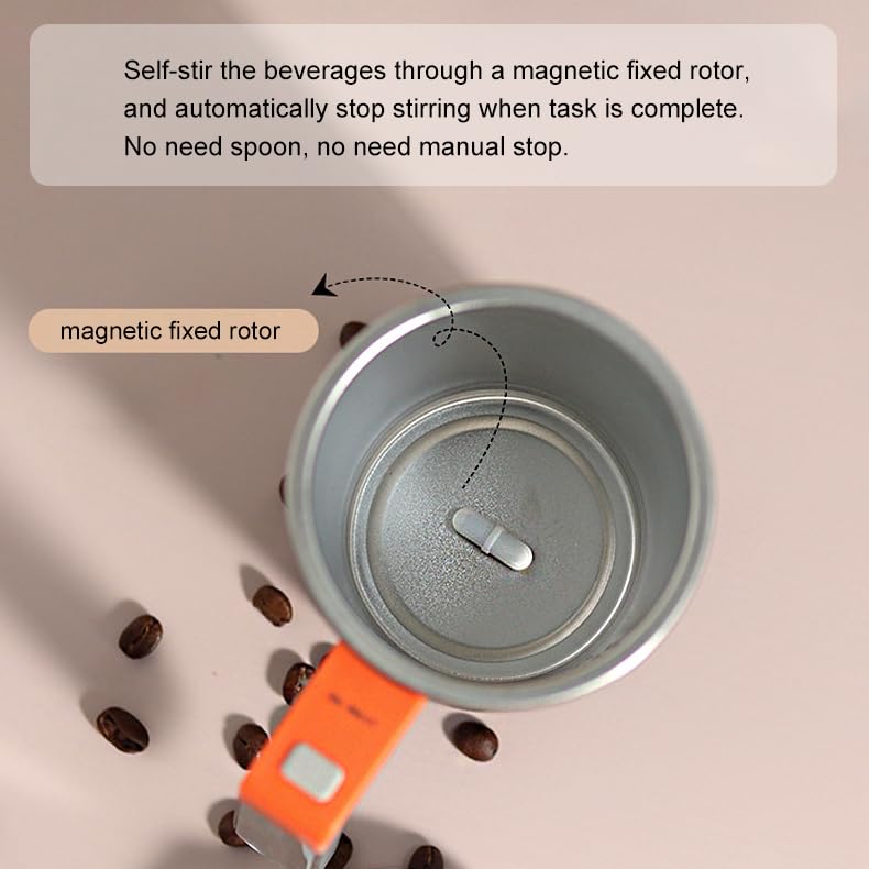 Smart Self-Heating Mug with Temperature Control - Black