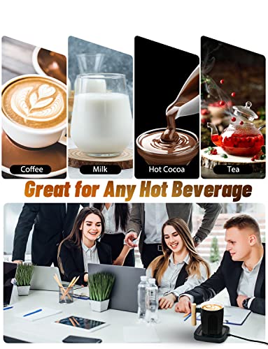 Self-Heating 14oz Coffee Warmer Mug Set