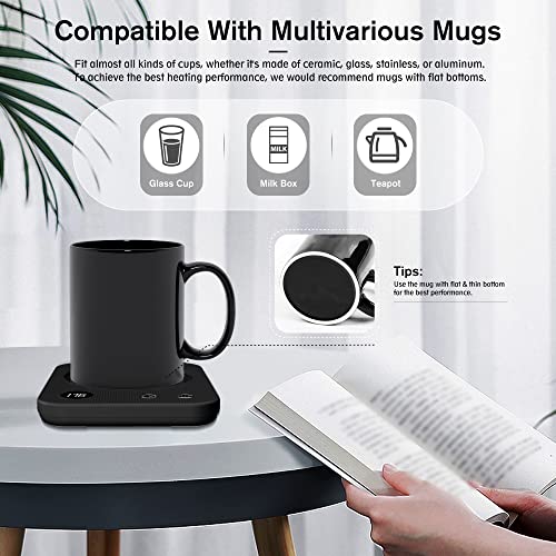 Smart Electric Coffee Cup Warmer – ENIGMA Black