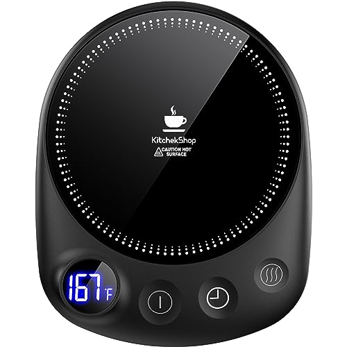 Smart Electric Coffee Mug Warmer with Timer