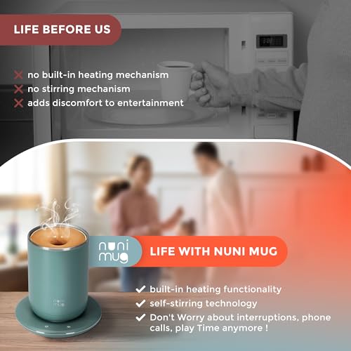 Smart Heated Coffee Mug with Temperature Control