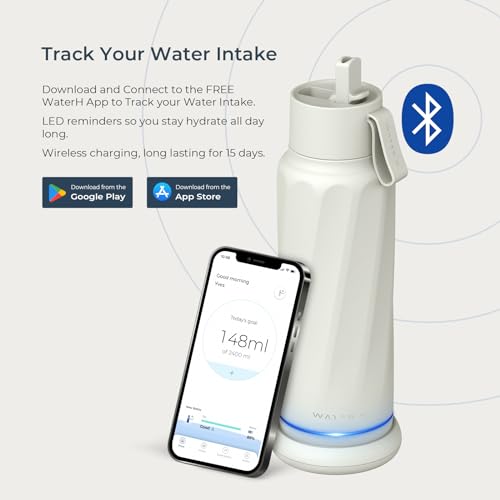 Smart Heated Water Bottle with Intake Tracker