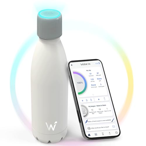 Smart Water Bottle with LED Reminder & App