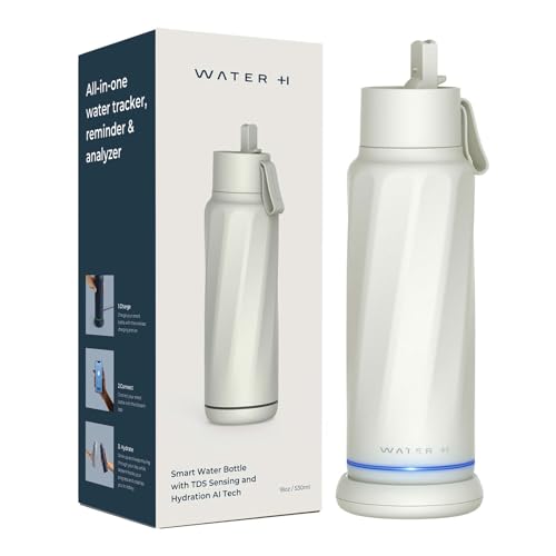 Smart Heated Water Bottle with Intake Tracker