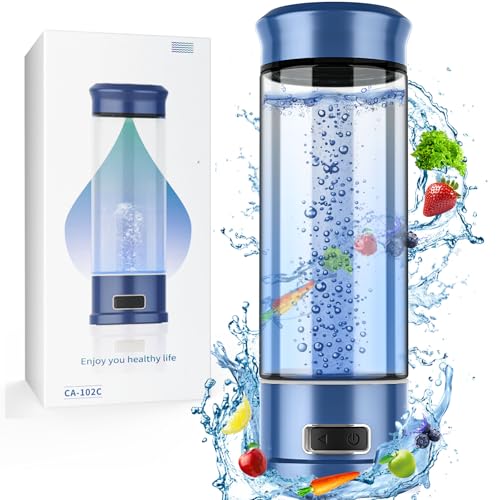 Smart Hydrogen Water Bottle with Electrolysis Technology