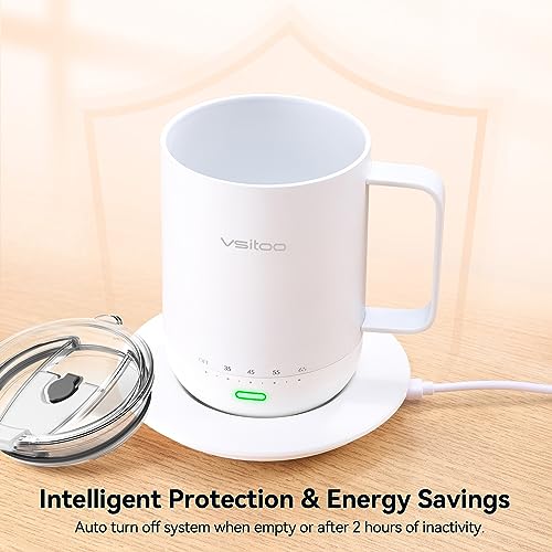 Smart Heated Coffee Mug with Temperature Control