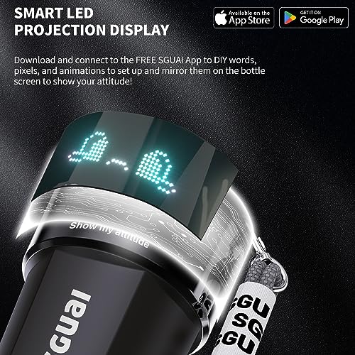 Smart Insulated Coffee Mug with LED Display