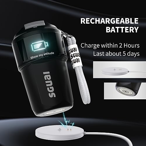 Smart Insulated Coffee Mug with LED Display