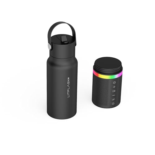 Smart Heated Cup with Bluetooth Speaker & Charger