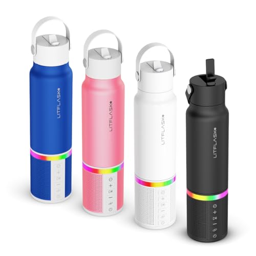 Smart Heated Cup with Bluetooth Speaker & Charger
