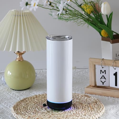 Bluetooth Speaker Insulated Tumbler Cup - 20oz